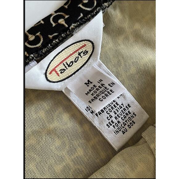 TALBOT’S Equestrian Engineered Print Wrap Skirt Long Size Medium NWOT - Picture 4 of 9